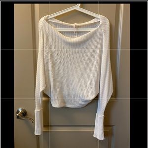 Free People Thermal Long Sleeve Top